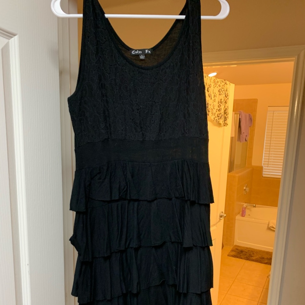 Color FX black dress